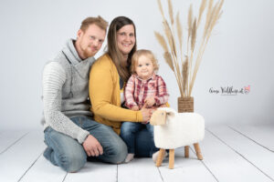 Familienshooting im Studio