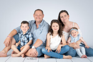 Familienshooting im Studio