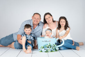 Familienshooting im Studio