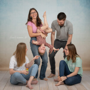 Familienshooting im Studio