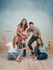 Familienshooting im Studio