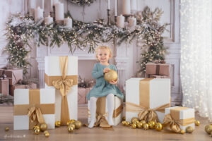 Kinder Shooting Weihnachten