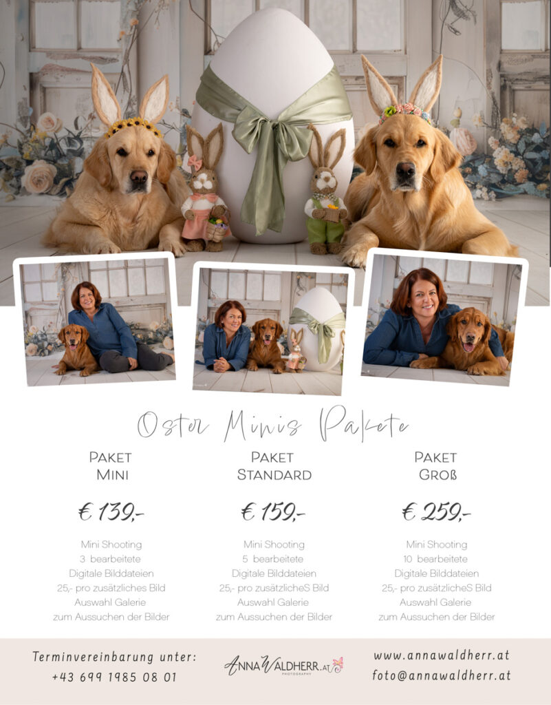 Osterfotoshooting Aktion Wiener Neustadt, Fotoaktion Baden