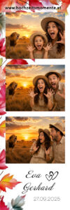Individuelles Fotobox Layout für personalisierte Fotostreifen von Anna Waldherr Photography