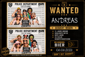 Fotobox für Geburtstagsparty mieten
