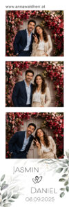 Individuelles Fotobox Layout für personalisierte Fotostreifen von Anna Waldherr Photography