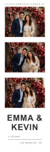 Individuelles Fotobox Layout für personalisierte Fotostreifen von Anna Waldherr Photography