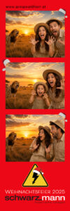 Individuelles Fotobox Layout für personalisierte Fotostreifen von Anna Waldherr Photography
