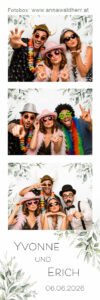 Individuelles Fotobox Layout für personalisierte Fotostreifen von Anna Waldherr Photography