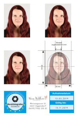 Passbilder biometrisch nach EU und ICAO